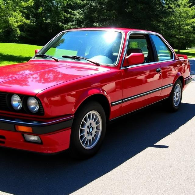 BMW E30 1989 m., restauruotas